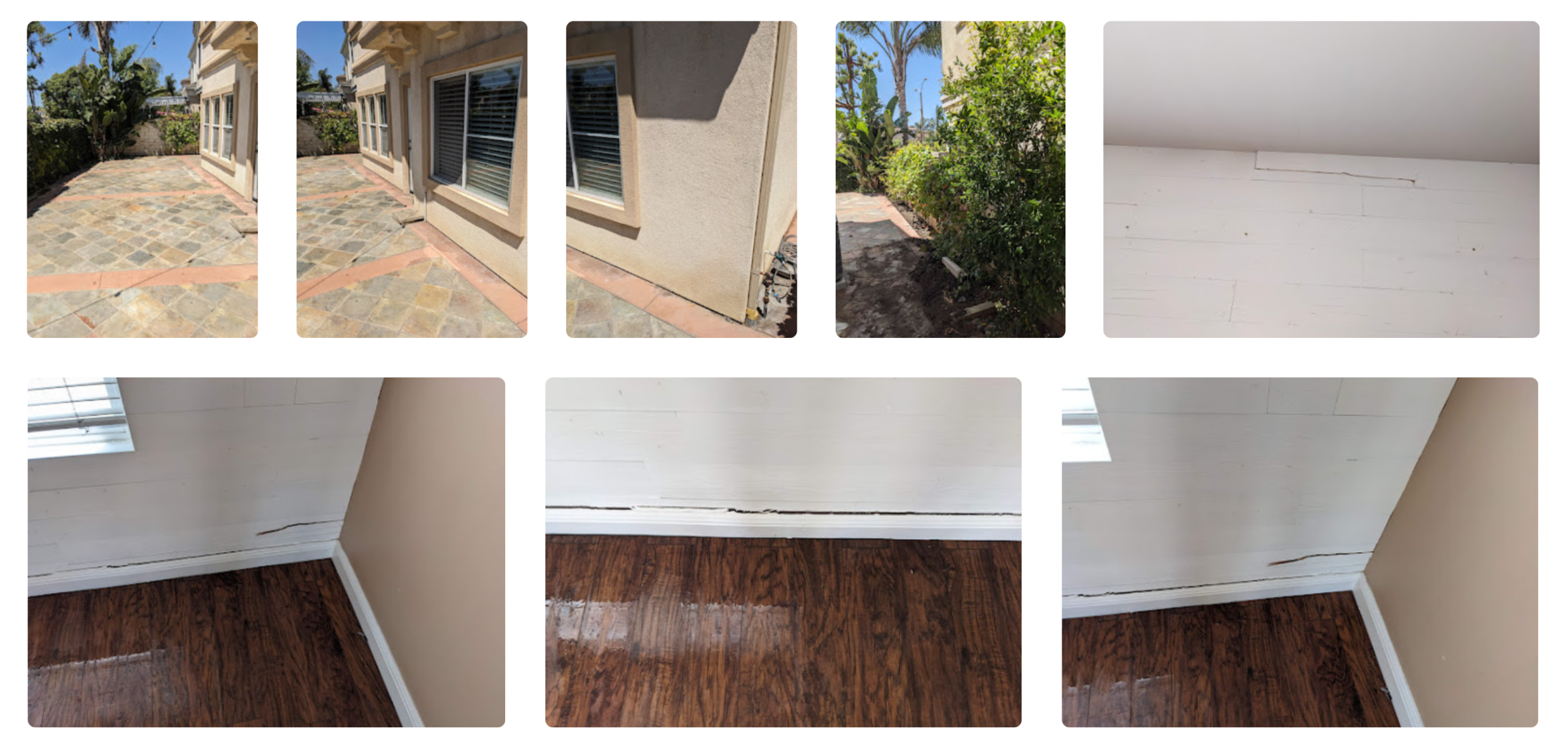 Wall panel baseboards